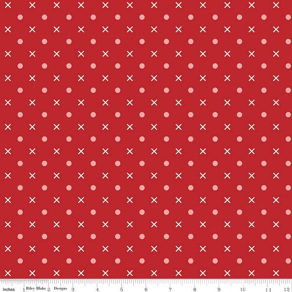 Bee Dots 108" Wide Backing - 1/2 yd