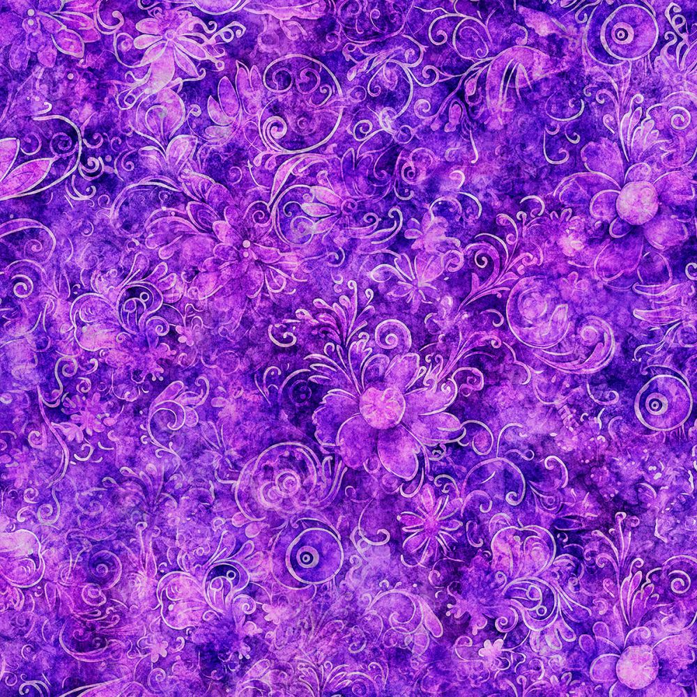 Queen's Garden 108 in Wide Back 1/2 yd