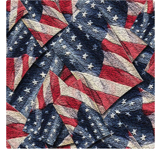 Coming Home Flags 108" Wide Backing - 1/2 yd