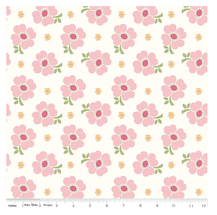 Bee Vintage 108" Wide Backing - 1/2 yd
