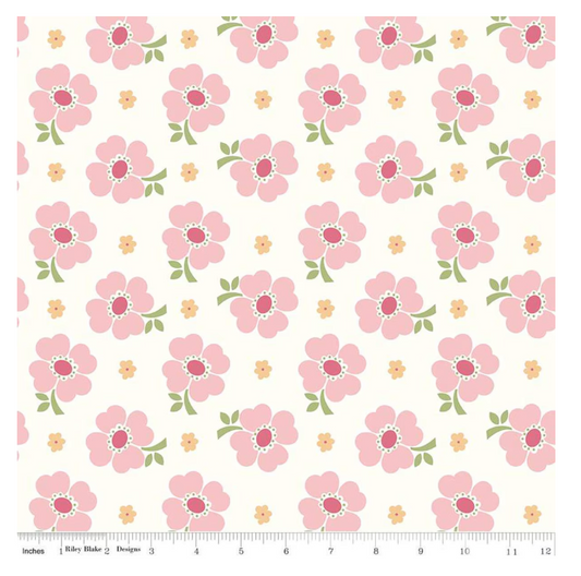 Bee Vintage 108" Wide Backing - 1/2 yd