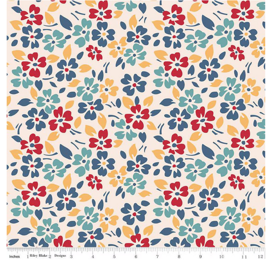 Americana 108" Wide Backing - 1/2 yd