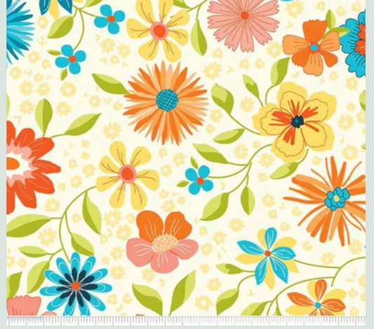 Here Comes the Sun 108" Wide Backing - 1/2 yd