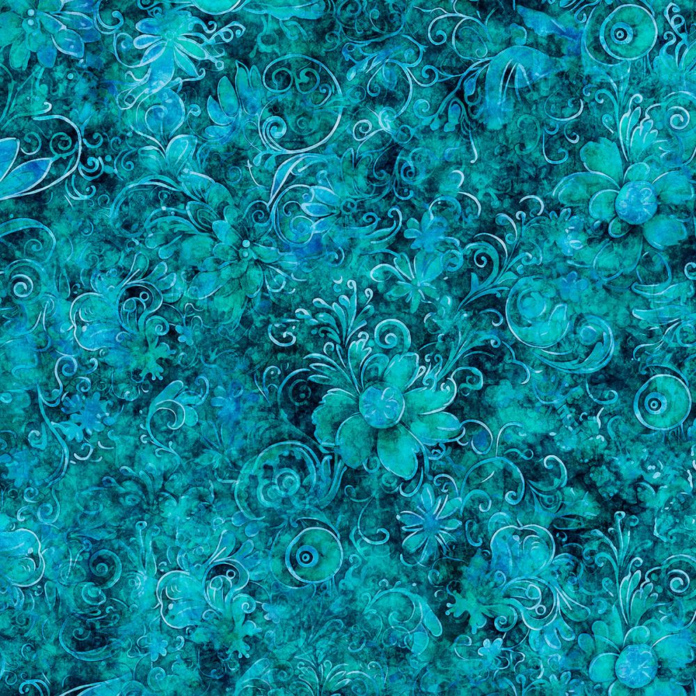 Queen's Garden 108 in Wide Back 1/2 yd
